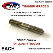 Titanium Cylinder Head Stud Bolt Mount M6x39mm Yamaha, WR250F, 2007-2013 - $14.99