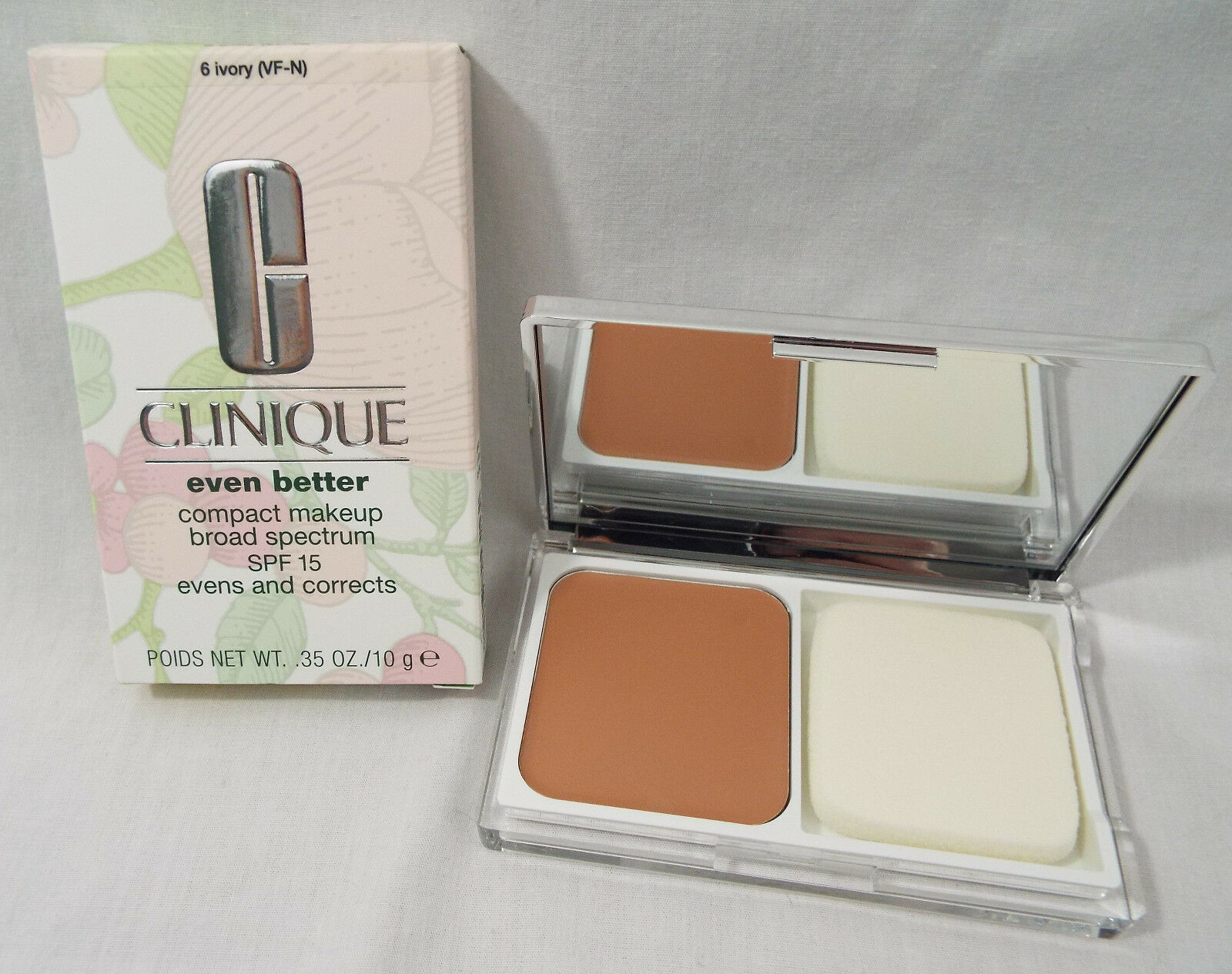 Clinique Even Better Compact Makeup SPF15 in Ivory 6 VFN Discontinued