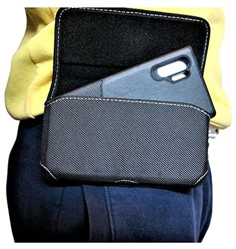 Mgbca Nylon Cell Phone Pouch for TCL 20 Pro 5G 20S (2021) Holster Belt Clip Loop