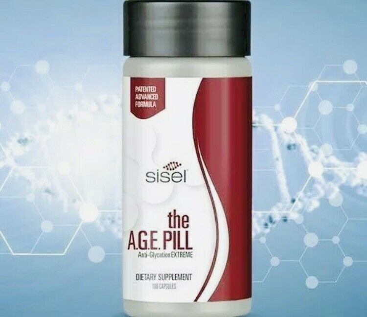 Sisel The AGE Pill AntiGlycation EXTREME(A.G.E.) Formula (180 Caps