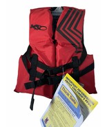 Life Jacket Floating Aid 30-50 Lbs X20 Child Red New With Tags - $9.90