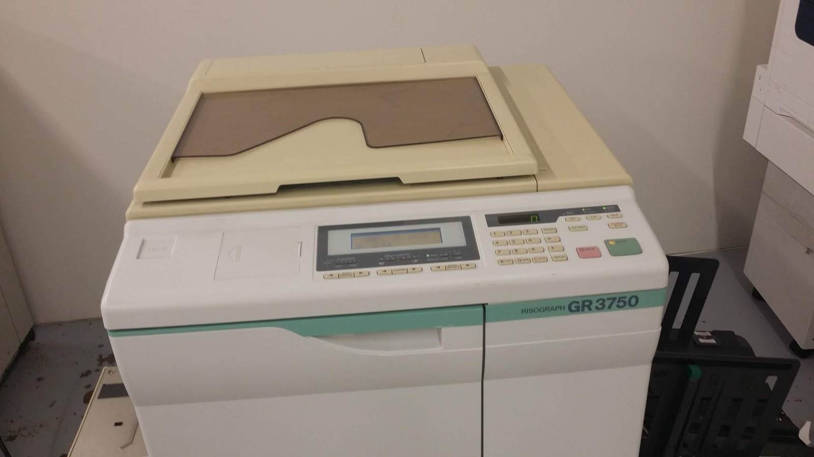 Risograph GR3750 Duplicator - Other