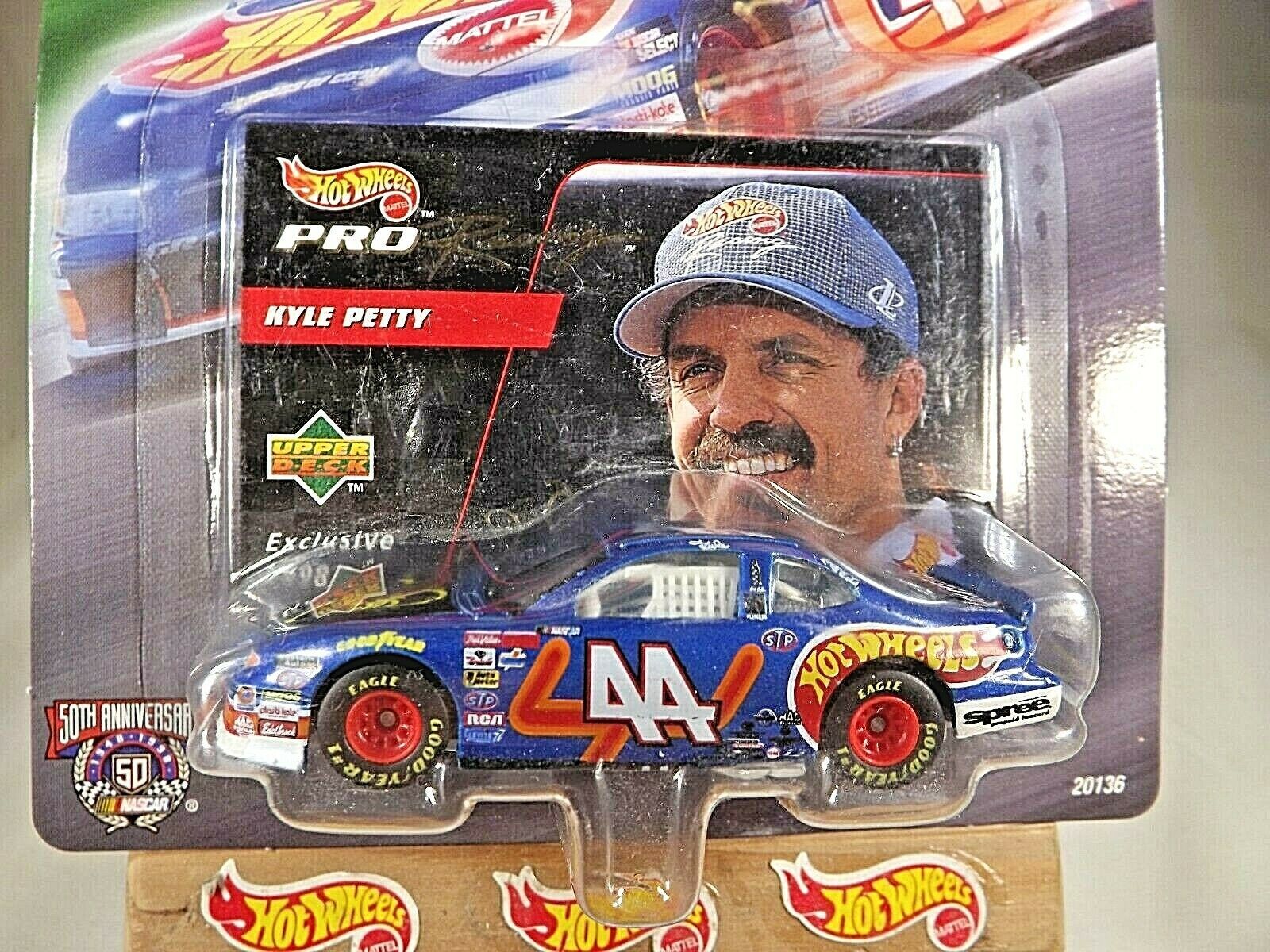 kyle petty hot wheels car