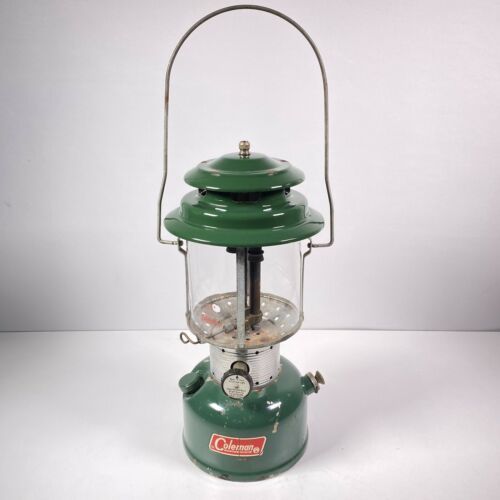 Vintage Coleman Double Mantle Lantern Model 220f 228f for sale online 