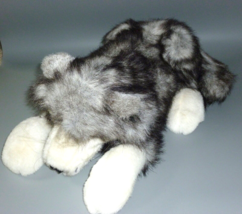 Folktails Folkmanis Timber Wolf Husky Dog Puppy Hand Puppet Plush Stuffed Furry - $35.59