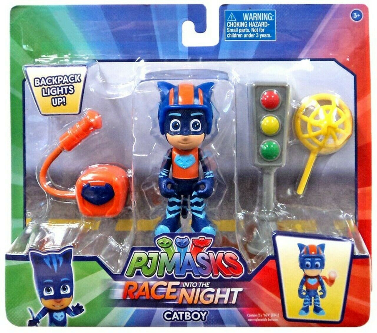 Disney Junior PJ Masks Race into the Night Catboy Exclusive 3.5-Inch Figure Set