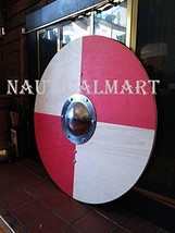 NauticalMart Renaissance Armor Viking Round Shield 25"