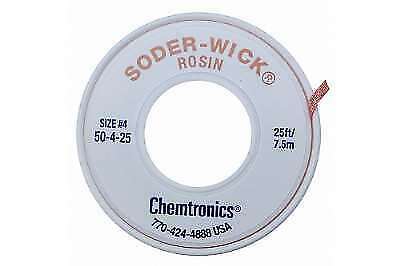 Primary image for Chemtronics 50-4-25 Soder-Wick Rosin Desoldering Braid
