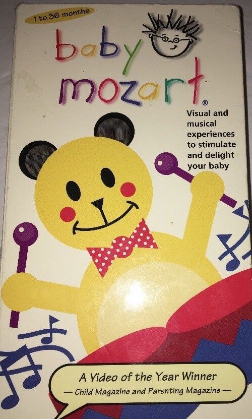 Fhe Baby Einstein Baby Mozart Vhs Tape 2000-tested-rare Vintage-ship N 