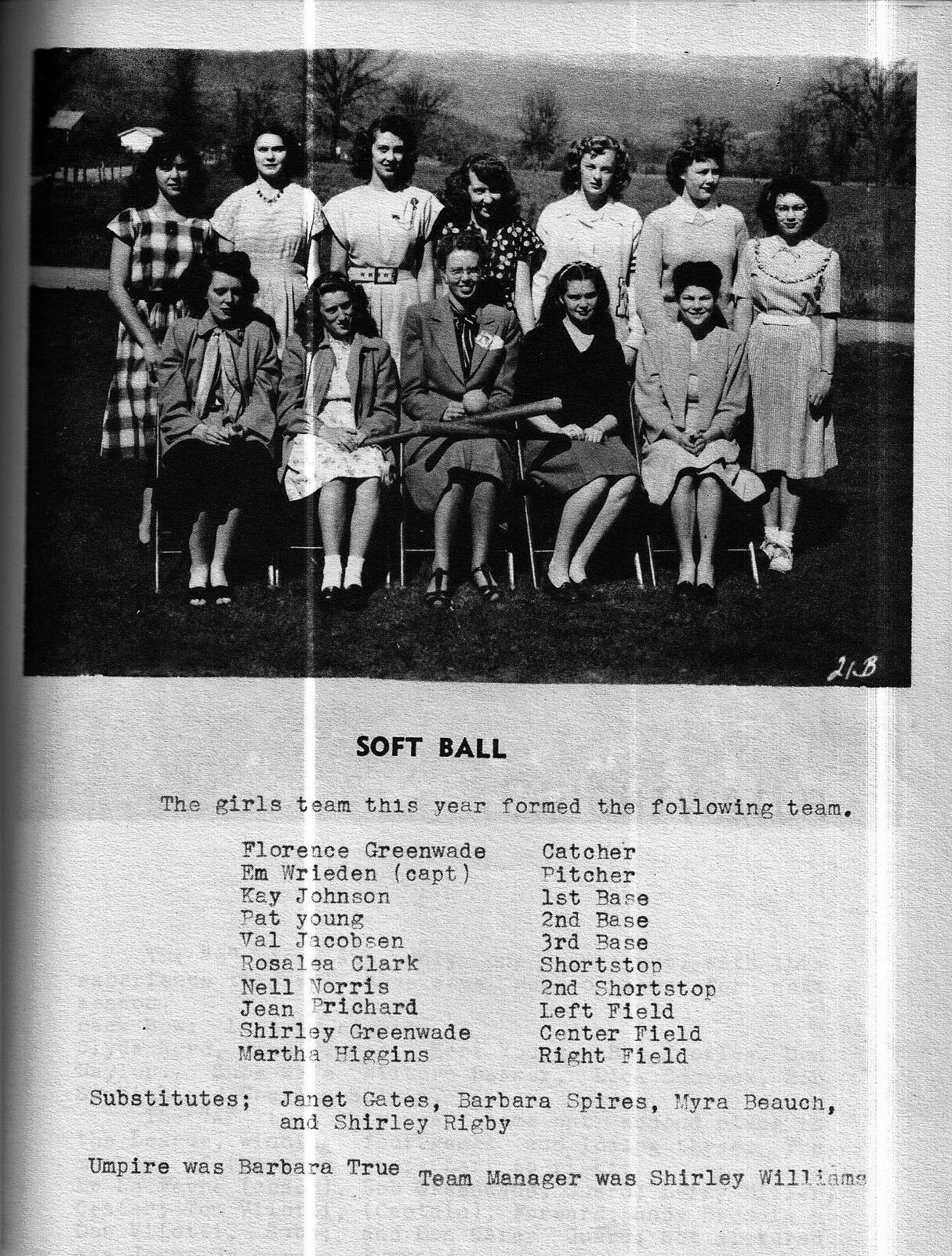 1948 Middletown High School YearBook, Cinnabar, Middletown, California