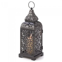 Black Moroccan Candle Lantern - $33.66