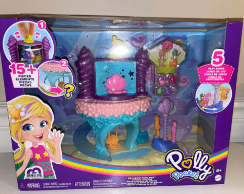 polly pocket rainbow funland mermaid