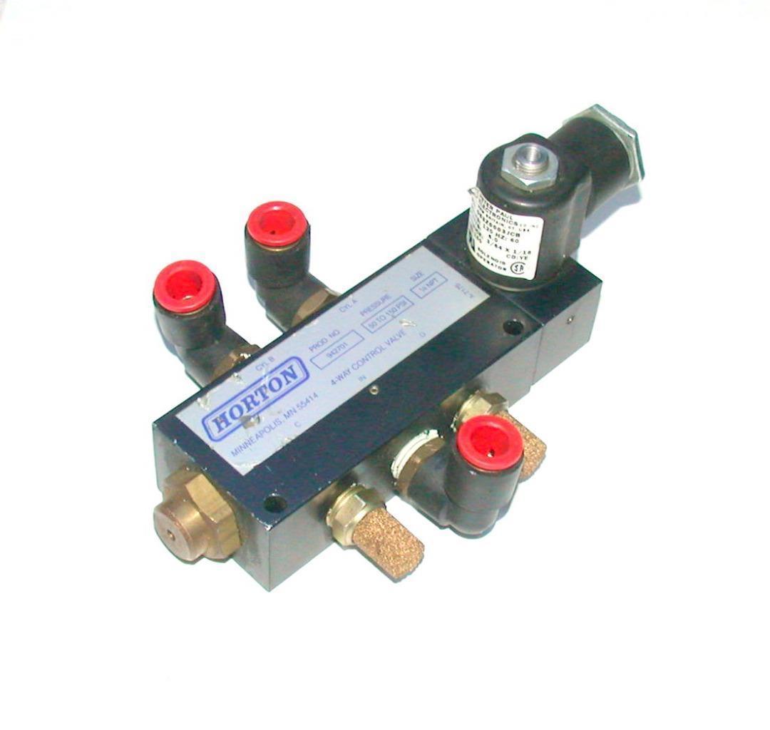 HORTON 942701 PNEUMATIC SOLENOID VALVE 1/4 NPT 120 VAC 6 WATTS Other