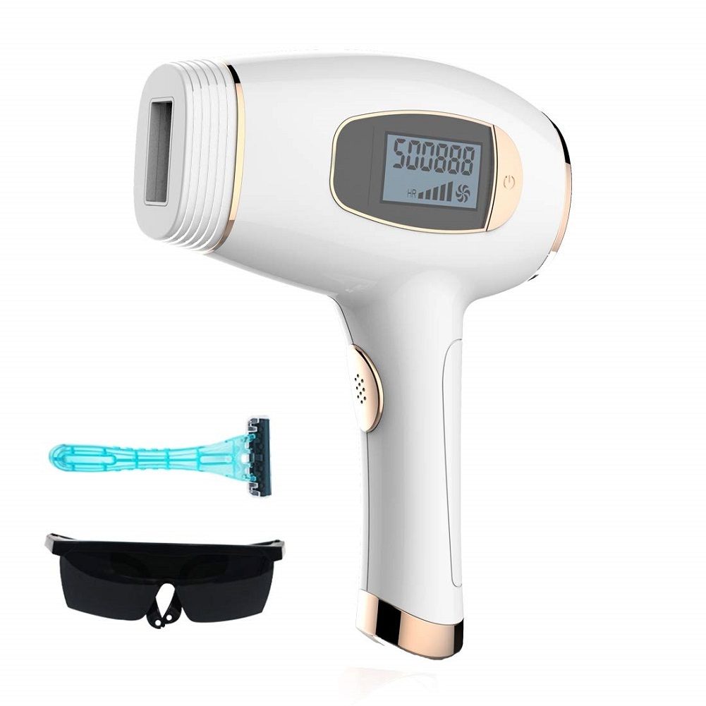 Hibeauty Permanent Hair Removal System for Women & Men, 500,000 Flashes