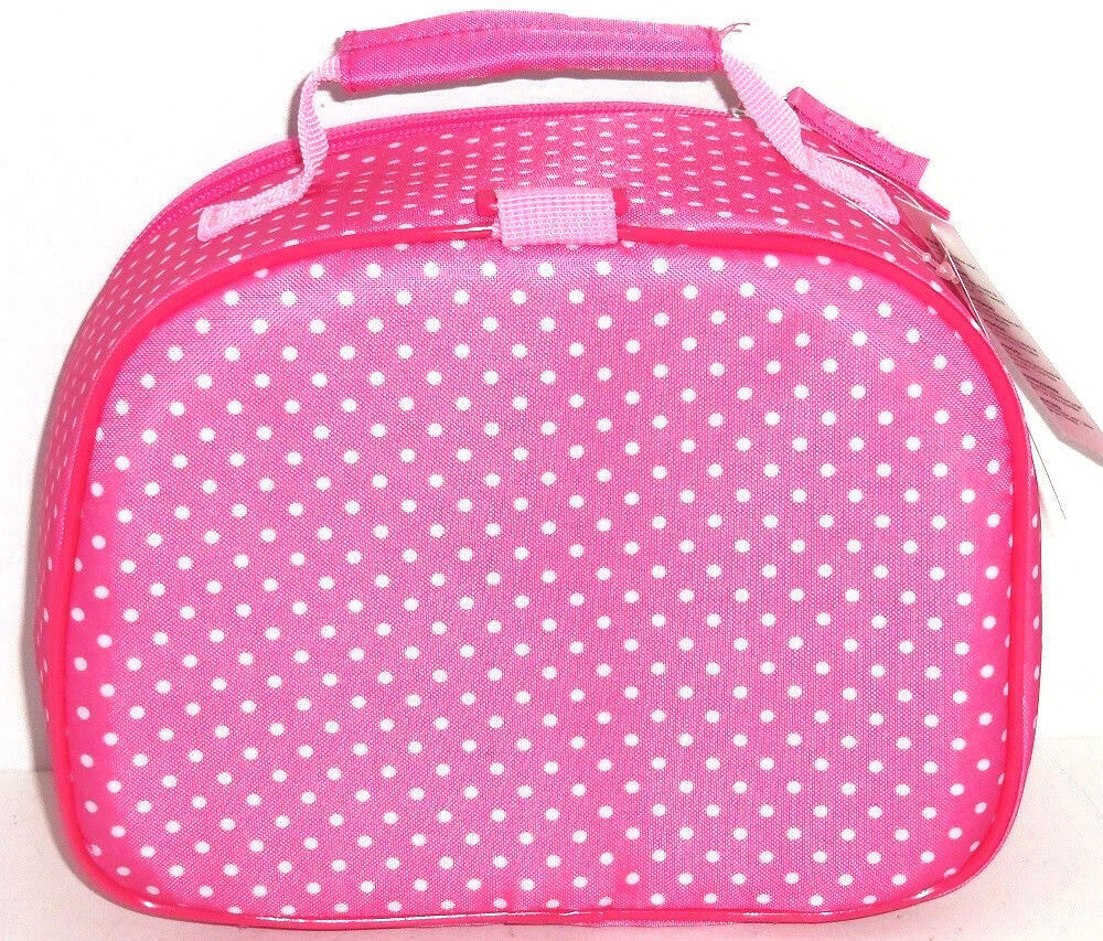 Lock&Lock Rectangular BPA Free 3-Piece Lunch Box Set with Insulated Pink  Stripe Bag and Water Bottle