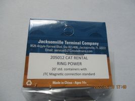 Jacksonville Terminal Company # 205012 Cat Rental Ring Power 20' Container (N) image 4
