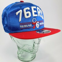 Philadelphia 76ers New Era 9FIFTY NBA Satin Snapback Hat Cap Sixers - $23.16
