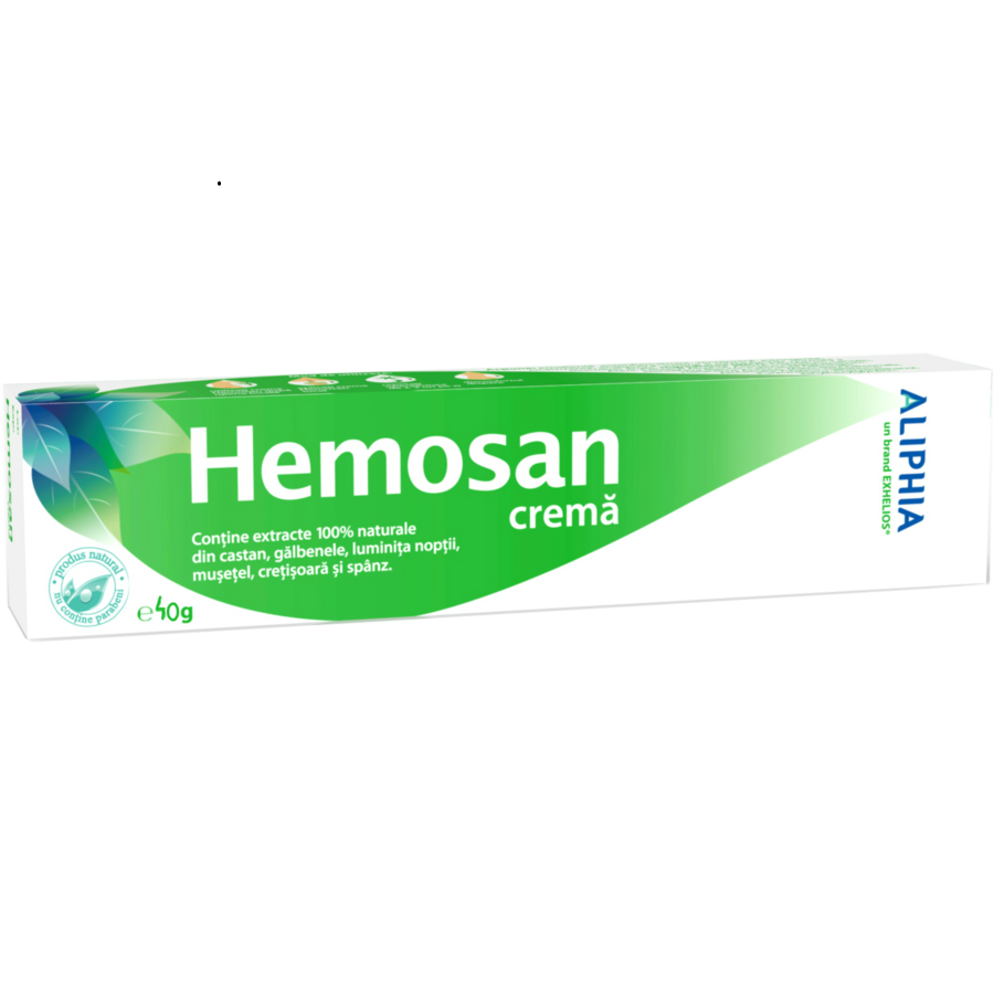 HEMOSAN Effective Cream for Anal Fissures Hemorrhoids 40g
