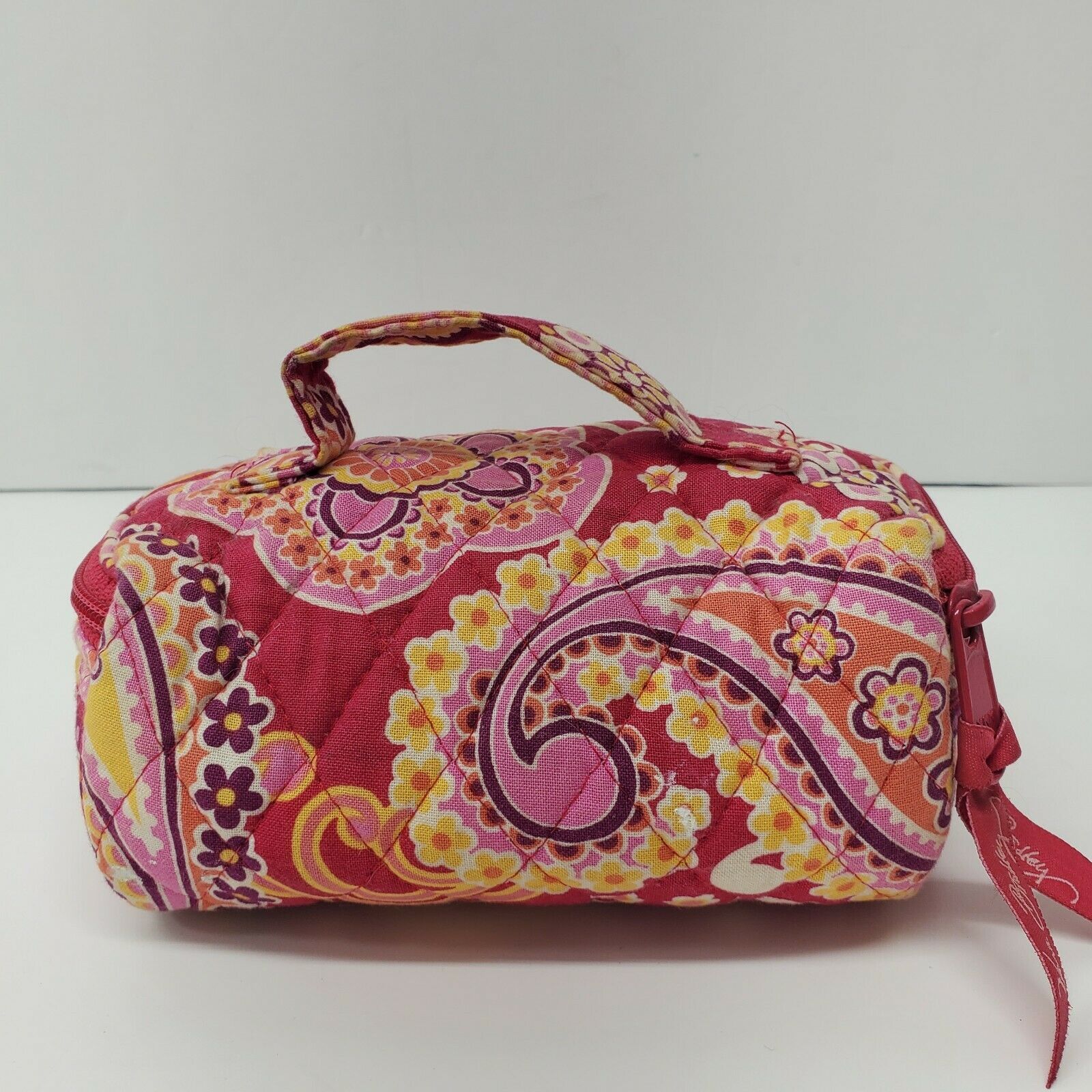 Vera Bradley Raspberry Fizz Jewelry Case Travel Organizer Pullout ...