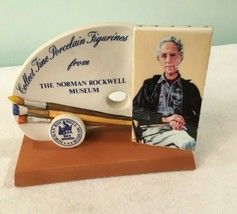 Norman Rockwell Museum 1984 Seal of Authenticity Porcelain Dealer Displa... - $39.99