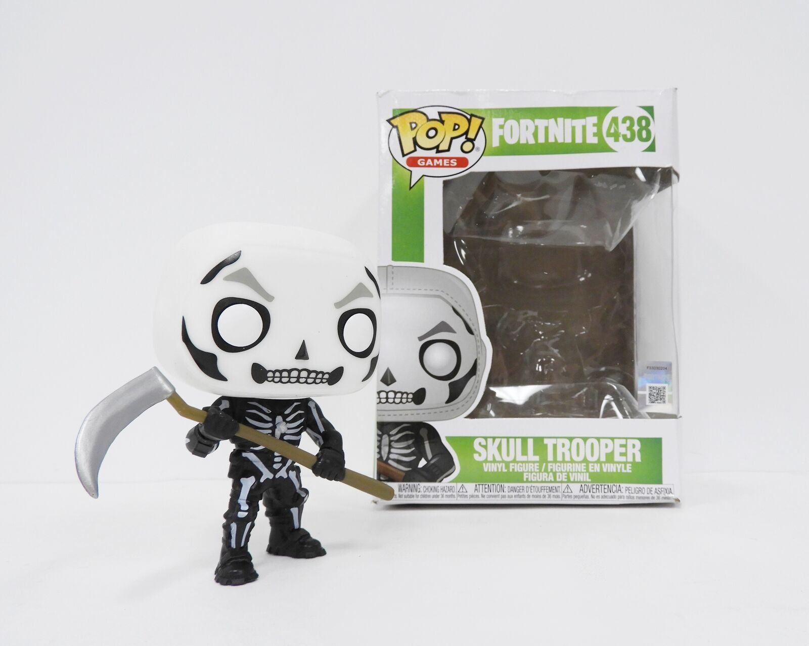 Funko POP! Games: Fortnite Skull Trooper - Vinyl Figure ...