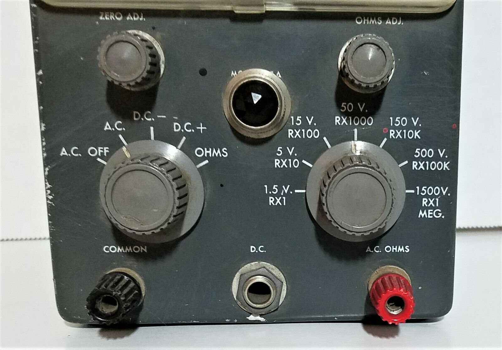 Vintage Heathkit VTVM Vacuum Tube Voltmeter Made BY Western USA No