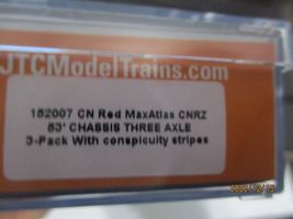 Jacksonville Terminal Company # 152007 CN RED MaxAtlas  53' Container Chassis (N image 4