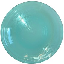 Vintage Arcoroc France Jardiniere Teal Aqua Glass 7.5” Plate - $14.99