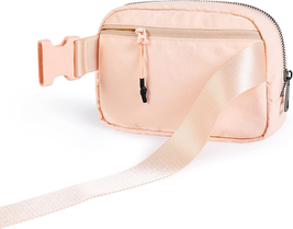 Unisex Mini Belt Bag with Adjustable Strap Small Waist Pouch for Workout Running image 3