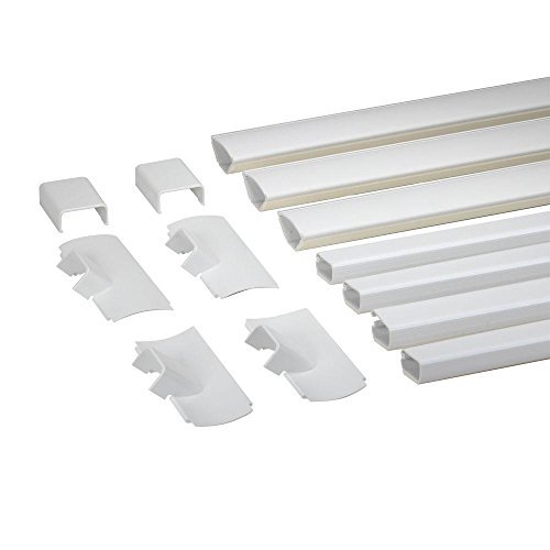Legrand Wiremold C4050 Home Entertainment Cord Cover Kit Cable Ties