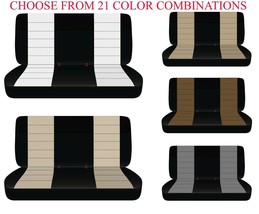 Car seat covers Fits Chevy S10 trucks 82-91 Front Bench ,NO Headrest 21 colors - $73.59