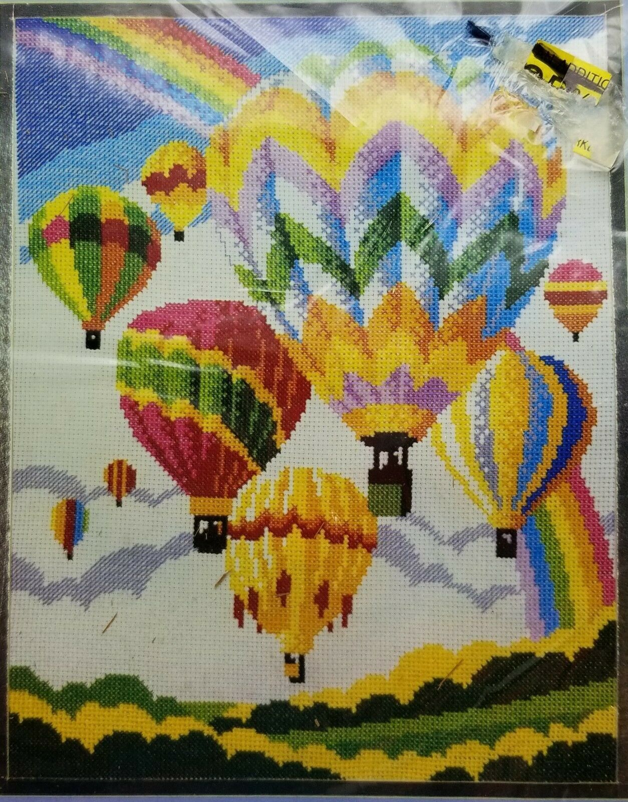 Hot Air Balloons Counted Cross Stitch Always Chasing Rainbows CS14