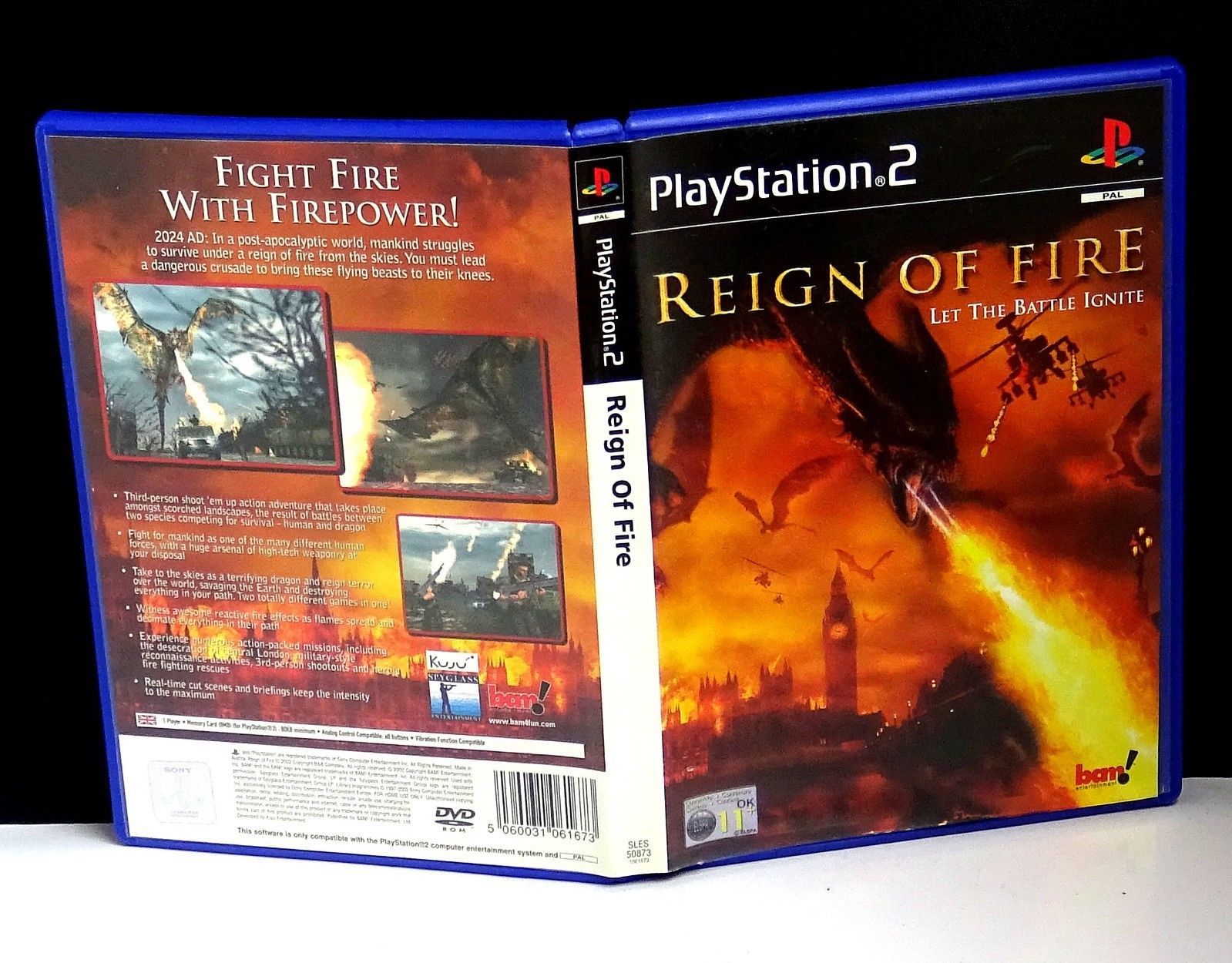 Reign of Fire PS2 (Playstation 2) - Free Postage - UK Seller - Video Games