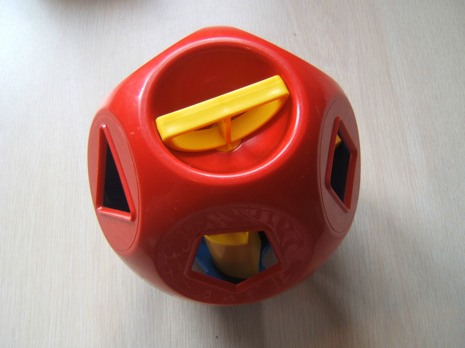 ShapeO in Box 1972 Tupperware Complete Baby Kids Vintage Shape Sorter