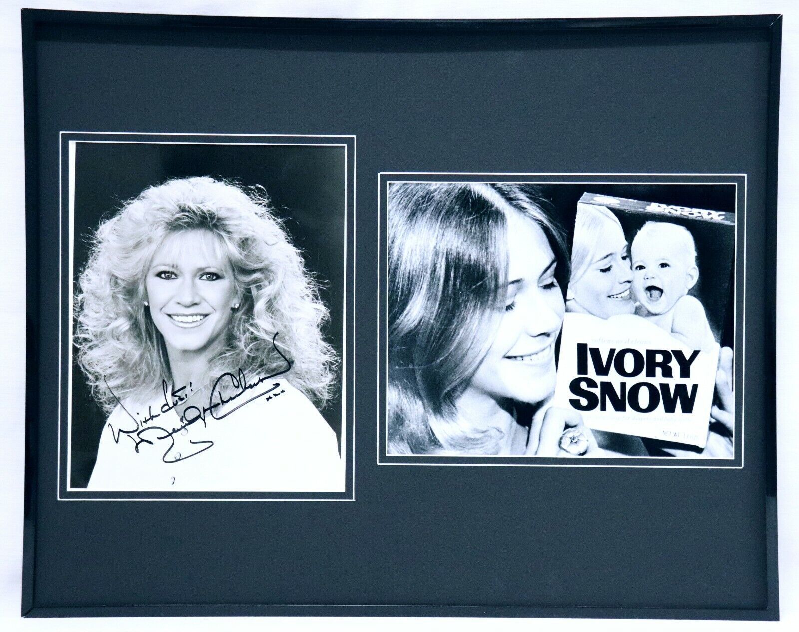 Marilyn Chambers Signed Framed 16x20 Photo Set JSA Ivory Soap Photographs