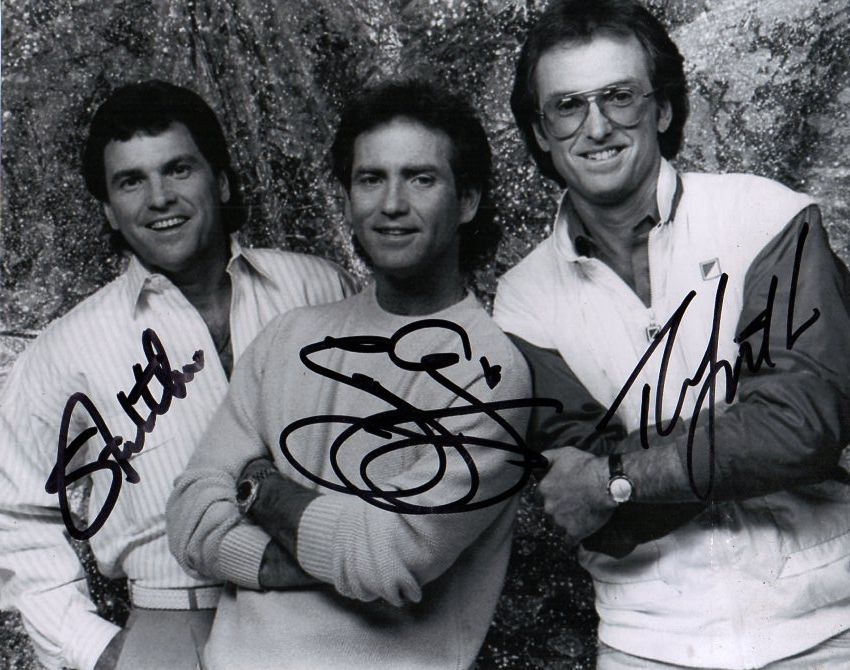 The Gatlin Brothers Group Signed Autographed Glossy 8x10 Photo