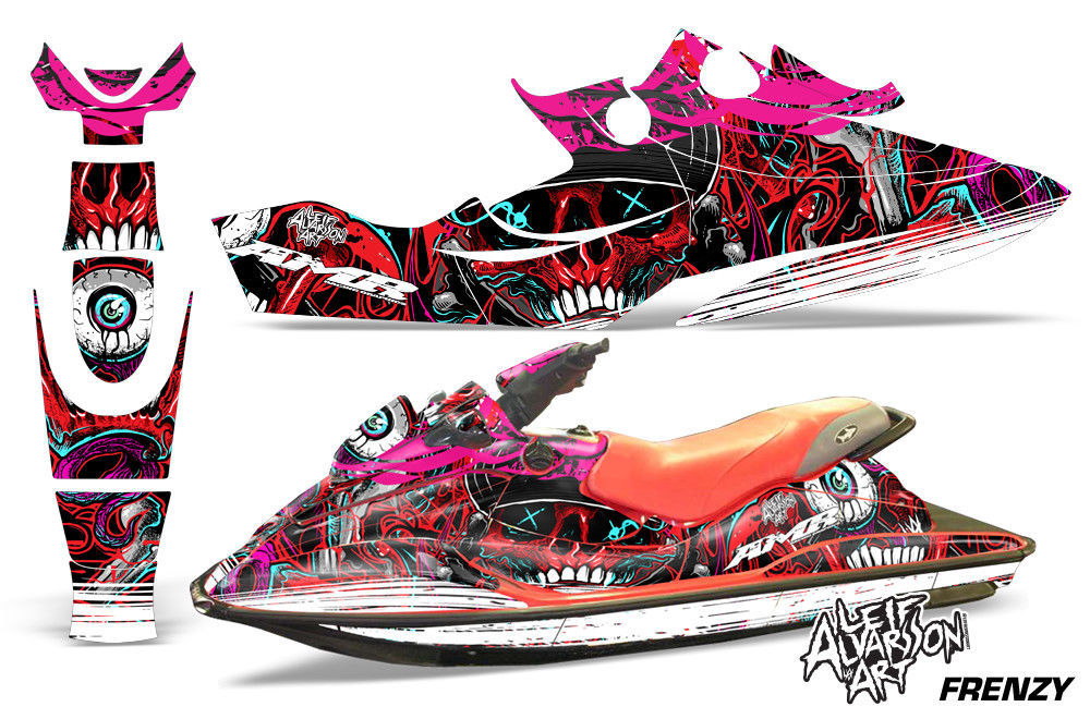 Bombardier SeaDoo GSX Limited Jet Ski Decal Wrap Graphics Kit 9699