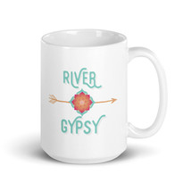 River Gypsy Coffee Mug, Boho, Camping, Lake, Wanderlust, Outdoors - $15.35