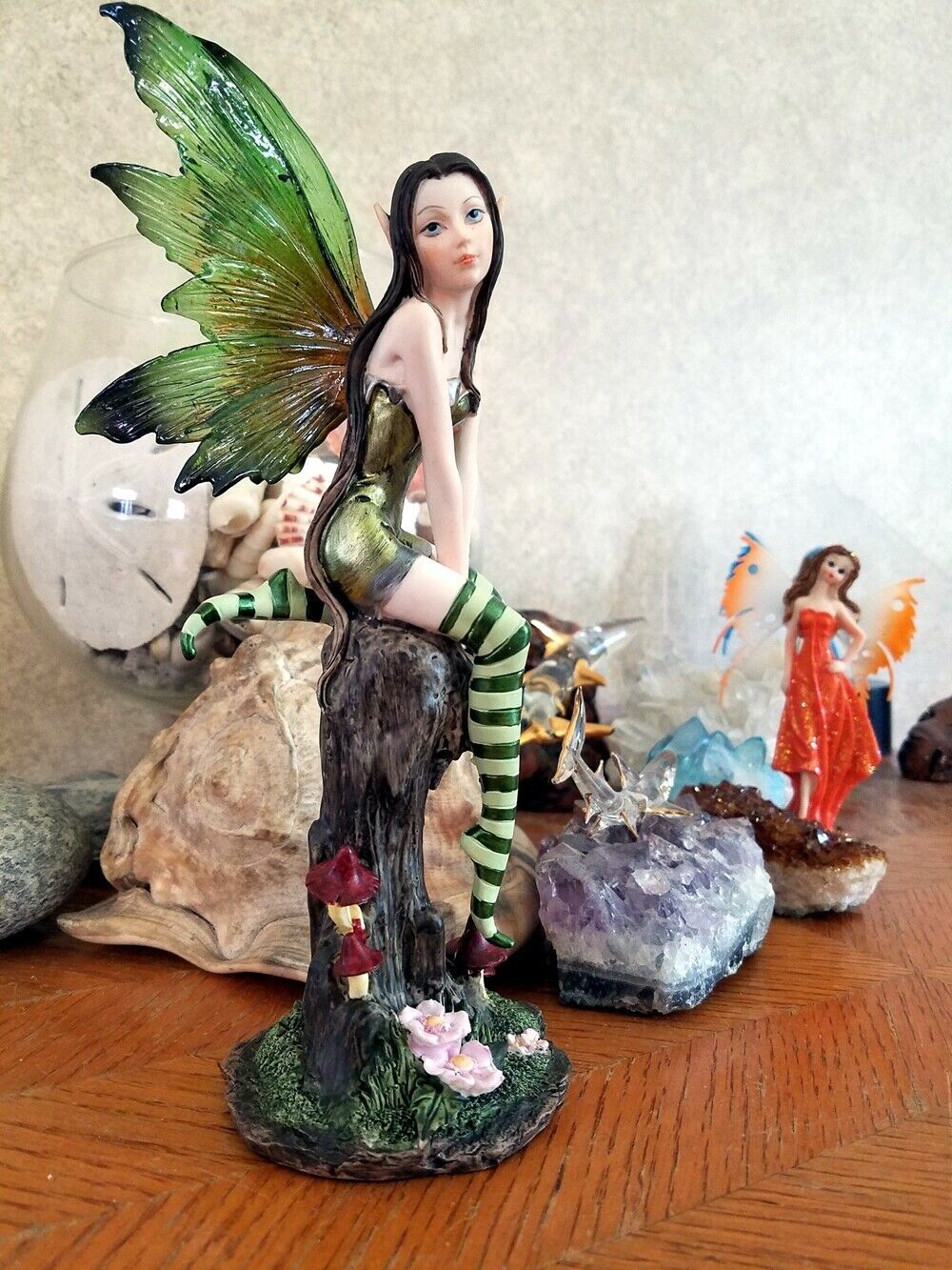 mini fairy statues