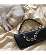 PU Leather Crossbody Bags For Women 2021  Designer  Chain Messenger  Bag... - $80.44