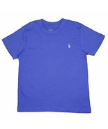 Polo Ralph Lauren Kid&#39;s Blue - Light Blue Pony Round Neck S/S T-Shirt (S07) - $11.66