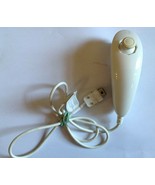 Nintendo Wii Console White Wired Nunchuck Game Controller RVL-004 OEM - $5.93