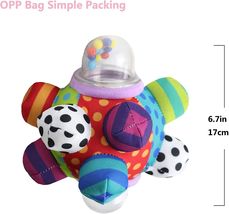 Developmental Ball Toy, Newborn / Baby / Infant Toy - up to 6 Months and Beyond image 4