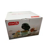Dash Deluxe Waffle Bowl Maker Mint Non-Stick New in Box 750 Watts - $24.75