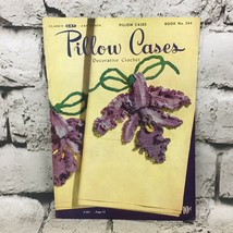 Pillow Cases Decorative Crochet Clarks O.N.T. Pattern Book No 264 Vintag... - $19.79