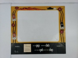 Vintage 1974 TANK Kee Games Atari Arcade Video Game Monitor Plexi Glass ... - $110.00