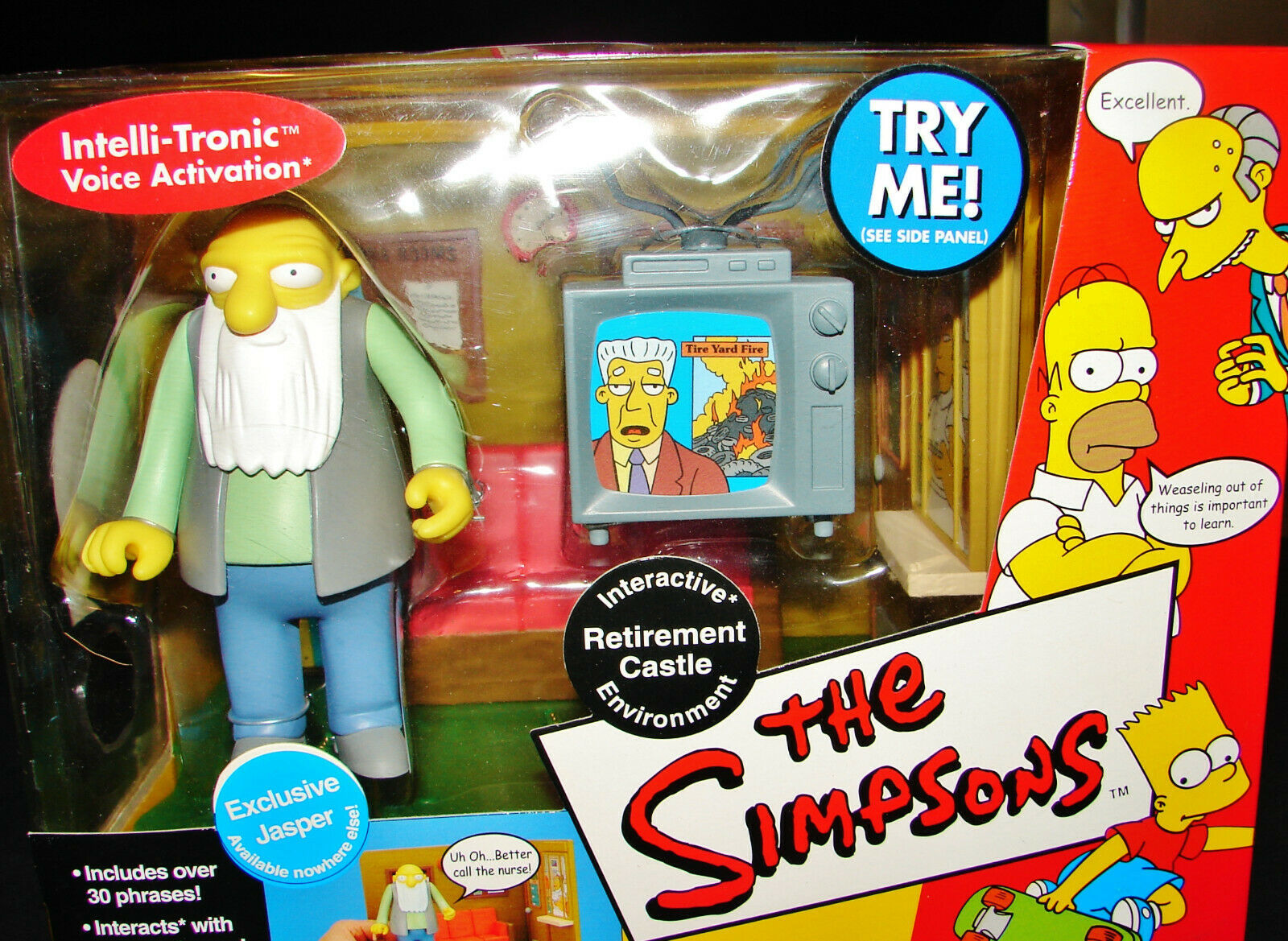 simpsons interactive playsets