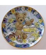 Franklin Mint Teddy&#39;s Easter Treat Collector Plate Porcelain - $15.99