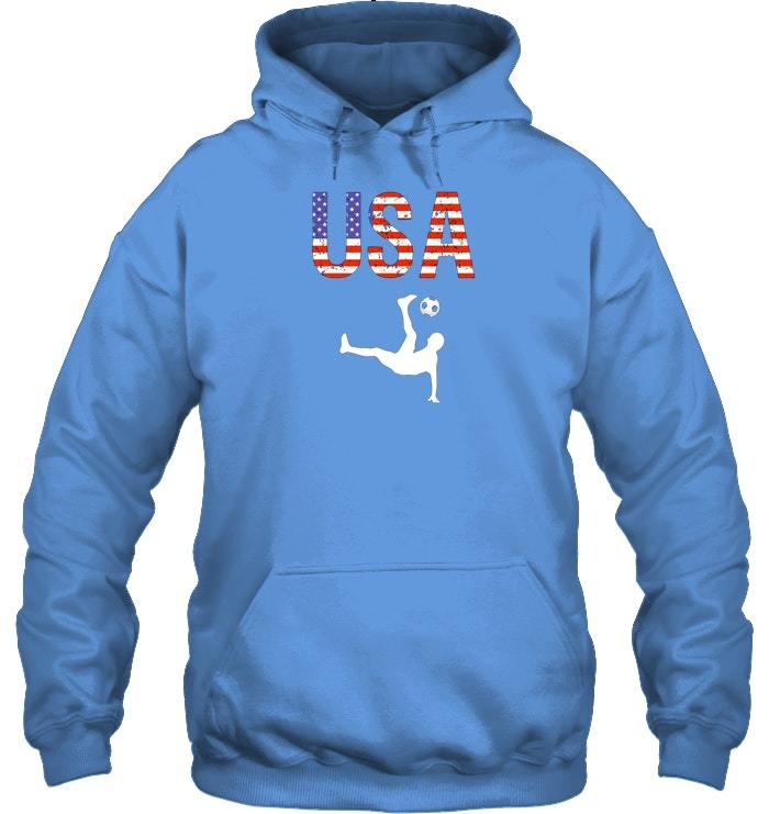 USA soccer Hoodie American bicycle kick goal Hoodie Sweatshirts, Hoodies
