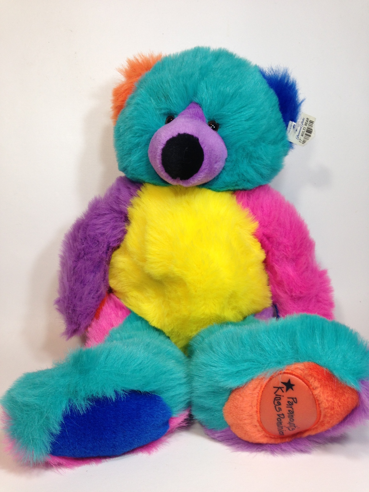 giant rainbow teddy